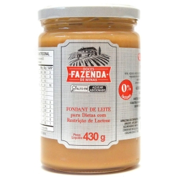 Doce de Leite Zero Açúcar Fazenda de Minas 430g