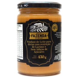 Doce de Leite Zero Açúcar Zero Lactose 430g - Minas Gerais
