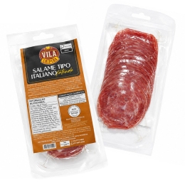 Salame Italiano Fatiado 100g Vila Caipira - Minas Gerais