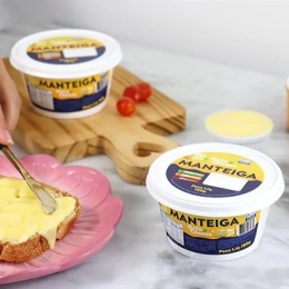 MANTEIGA VEGETAL COM SAL 180G